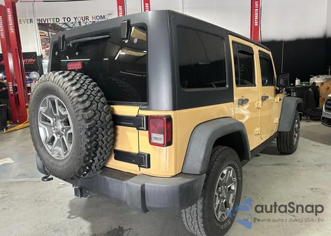 2014 Jeep Wrangler Unlimited Rubicon z USA, uszkodzony, nr VIN 1C4HJWFG7EL246688